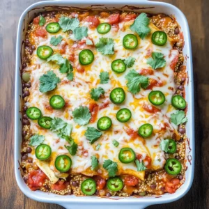 Vegetarian Enchilada Casserole