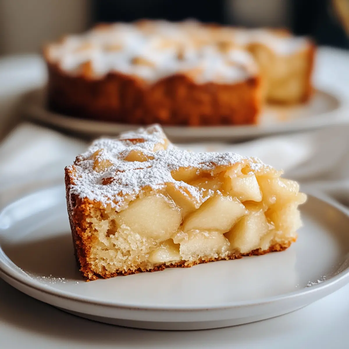 French Apple Cake