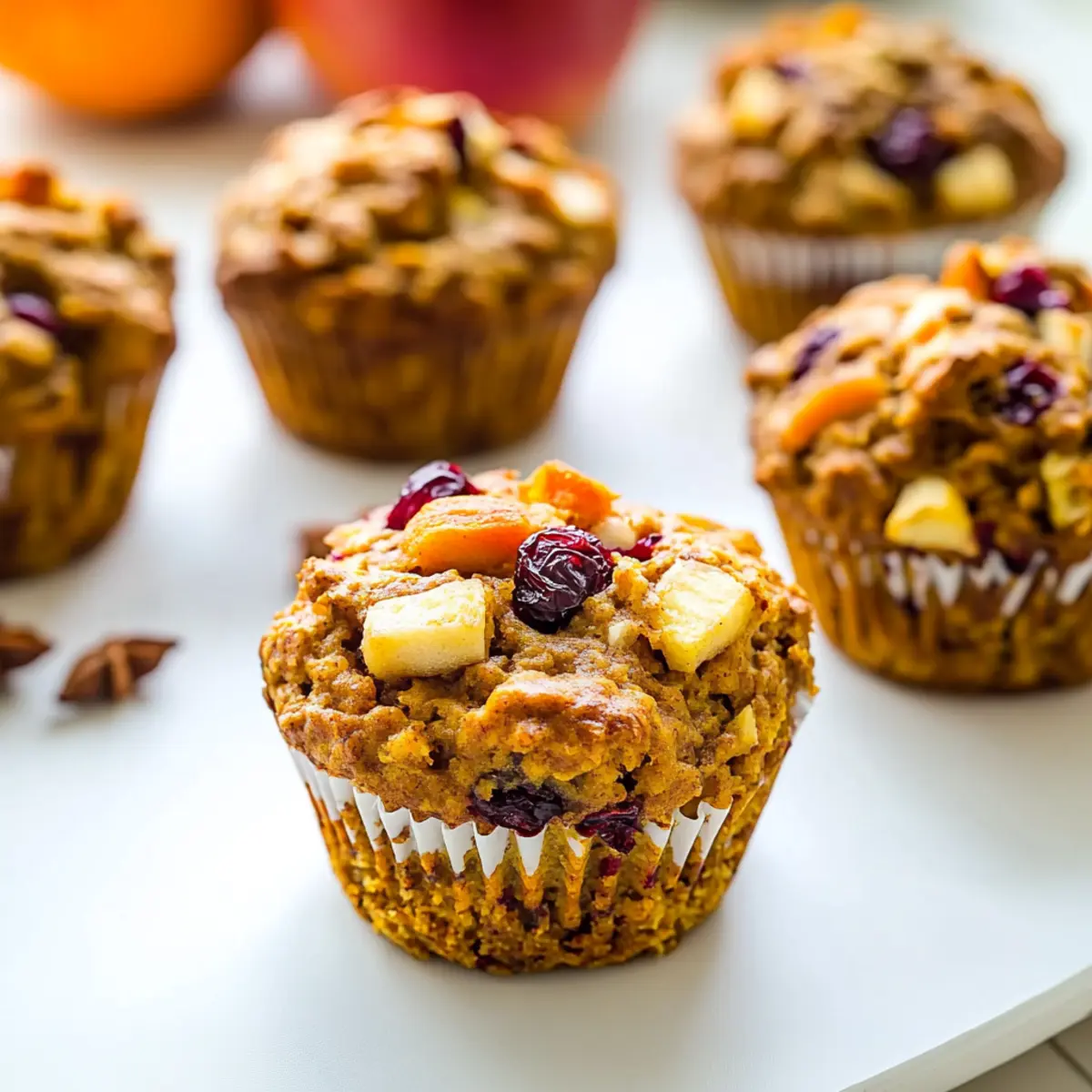 Pumpkin Morning Glory Muffins